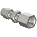 Parker A-Lok 316 Stainless Steel Compression Tube Fitting, Bulkhead Adapter, Tube OD x NPT Female