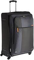 American Tourister Hugo Polyester 77cms Grey Softsided Suitcase (53W (0) 08 003)