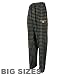 Pittsburgh Steelers Black Gameplay Big Sizes Flannel Pants