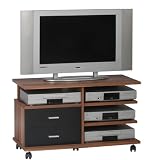 Maja 74764037 TV-Bank 95,6 x 58,5 x 45 cm Merano/Schwarz metallic