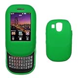 Premium Green Silicone Gel Skin Cover Case for Samsung Flight A797 [Accesso ....