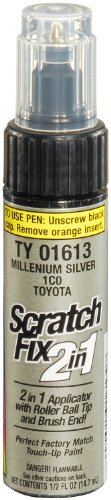 Dupli-Color TY01613 Millennium Silver Metallic Toyota Exact-Match Touch-up Paint - 0.5 oz.