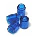 Lego Building Accessories 1x1 Transparent Blue Round Brick, Bulk Pack - 100 Pieces