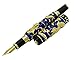 Jinhao Double Dragon Fountain Pen Medium Nib with Ink Refills Converter , Blue Cloisonne Craft Gift Pen