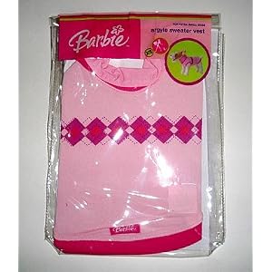 Barbie Argyle Sweater Vest