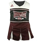 adidas Mississippi State Bulldogs Maroon Infant Two-Piece Cheerleader Dress