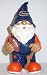 Florida Gators NCAA 8 Inch Mini Garden Gnome (Quantity of 1)