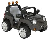 JOOVY 4 X 4 Ride On 12 Volt - 2 Motors - 5 MPH - Battery Powered - Black