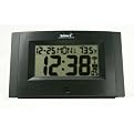 Digital Atomic Wall Clock - Black
