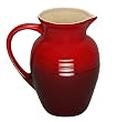 Le Creuset Stoneware 2-Quart Pitcher, Cherry Red