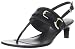 Lauren Ralph Lauren Women's Nance Thong Sandal,Black/Black,6.5 M US
