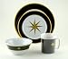 Galleyware Black Compass Dinnerware Box Set
