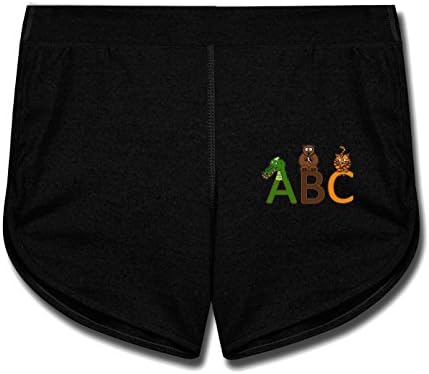 Imperfect world women's ABC representative animals trousers black