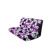 Universal-fit Hawaiian Hibiscus Floral Print Bench Seat Cover - Purple