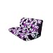 Universal-fit Hawaiian Hibiscus Floral Print Bench Seat Cover - Purple