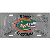 Florida Gators 3-D License Plate