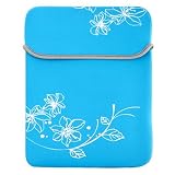 Kingsons Laptop Sleeve Case Bag For 13.3 inch Fujitsu Samsung Dell Acer ASUS Gateway HP Sony Compaq IBM Mac Sharp Toshiba Notebook (Blue)