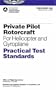 Private Pilot Rotorcraft Practical Test Standards: For Helicopter and Gyroplane FAA-S-8081-15A (Practical Test Standards series)