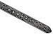 BS220 Western Floral Engraved Embossed Tooled Genuine Leather Belt Strap w/Snaps 1 1/2