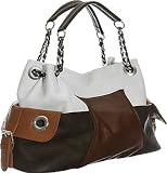 Vitalio Kudreau Leather Satchel Brown Mix or Black & White 41RkLlFuOBL. SL160 Vitalio Kudreau Leather Satchel Brown Mix or Black & White