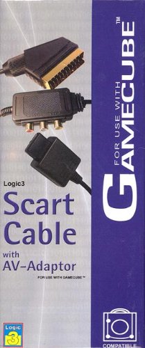 Scart cable + av adapteur rgb pour gamecube