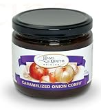 Caramelized Onion Confit Featuring Onion and Fruit Aromatics Slow Cooked to Caramelized Perfection Inspired By the Flavors of the Mediterranean. An Appetizer In a Jar!