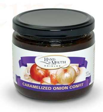Caramelized Onion Confit Featuring Onion and Fruit Aromatics Slow Cooked to Caramelized... by Hand to Mouth Edibles