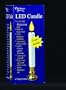 Christmas Source 960023 9.5 Inch LED Battery Operated Flickering Timer Candle - 4 Pack