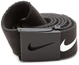 Nike Golf Mens Tech Essential Belt, Black, One Size