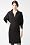 Long Sleeve Supple Pique Button Front Polo Dress