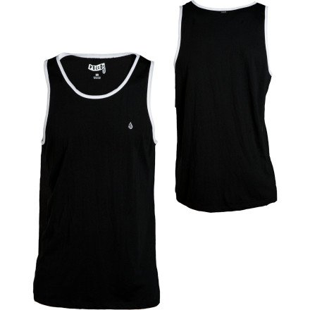 Volcom Mini Stone Tank Top Black, S