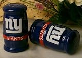 NEW YORK GIANTS SALT & PEPPER SHAKERS