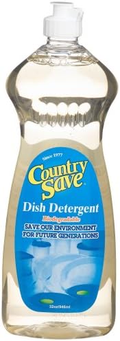 Country Save Liquid Dish Detergent, 32-Ounce Bottles (Pack of 12)