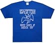 LED ZEPPELIN - US 77 - Royal Blue T-shirt