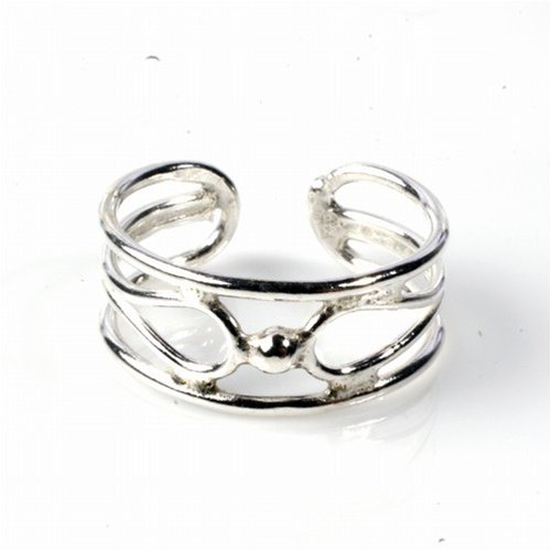 STERLING SILVER TOE RING - 6.5mm