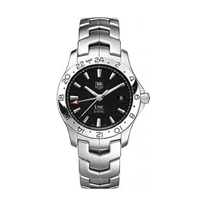 TAG Heuer Men's WJF2116BA0570 Link GMT Black Watch