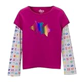 Girls' Circo Stars 2fer Tee - Azalea