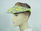 Fastpitch softball novelty print sun visor cap super lightweight