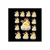 Set of 12 Angels in Clouds Decorations
