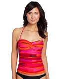 La Blanca Womens Carnaval Cup Bandeau Tankini