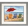 11 x 14 Beach Chair Trio Paint Works