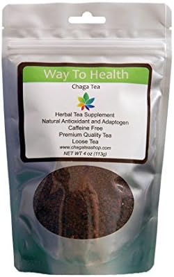 Siberian Loose Chaga Mushroom Tea 4 Oz (113g) Caffeine Free