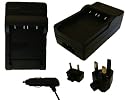 Sigma-Accessories : Replacement Mains + Car Battery Charger For Panasonic DMW-BCF10e / BCF10e For Lumix / DMC-FX60 / DMC-FX65P / DMC-FX65S / DMC-FP8G / DMC-FP8P / DMC-FP8S / DMC-FS15 / DMC-FT1 / DMC-FX550 / DMC-FX60A / DMC-FX60K / DMC-FX65V / DMC-FX65N / DMC-FX65 / DMC-FP8A / DMC-FP8N / DMC-FP8 / DMC-FS6 / DMC-FX48 / DMC-FS25 / DMC-FX60P / DMC-FX60S / DMC-FX65A / DMC-FX65K / DMC-FP8V / DMC-FP8R / DMC-FP8K / DMC-FS62 / DMC-TS1 / DMC-FX40 / DMC-FX580 / DMC-FX60V / DMC-FX60N