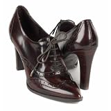 MARC FISHER Lendya Heels Oxfords Shoes Brown Womens