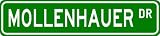MOLLENHAUER Street Sign ~ Personalized Family Lastname Sign ~ Gameroom, Basement, Garage Sign Novelty** ALUMINUM - B000N6L35C