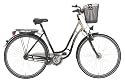 Texo Damen Tourensport Fahrrad 71,1 cm (28 Zoll) 3-Gang R&uuml;cktrittbremsnabe, gefedert mit Nabendynamo und Korb