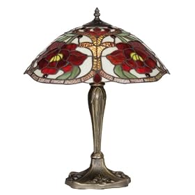 Rose Tiffany Table Lamp