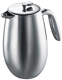 Bodum 1308-16 Columbia 8-Cup Stainless-Steel Thermal Press Pot