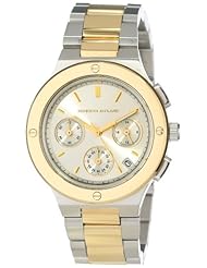 Kenneth Jay Lane Womens 2126 Chronograph Two-Tone Watch