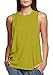 HyBrid & Company Womens Super Comfy Cotton Jersey Relaxed Tank Top Shirt